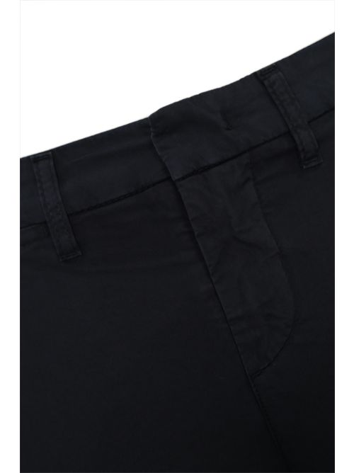 Pantalone Capri con risvolto Blu FAY | NTM8652187TGURU824